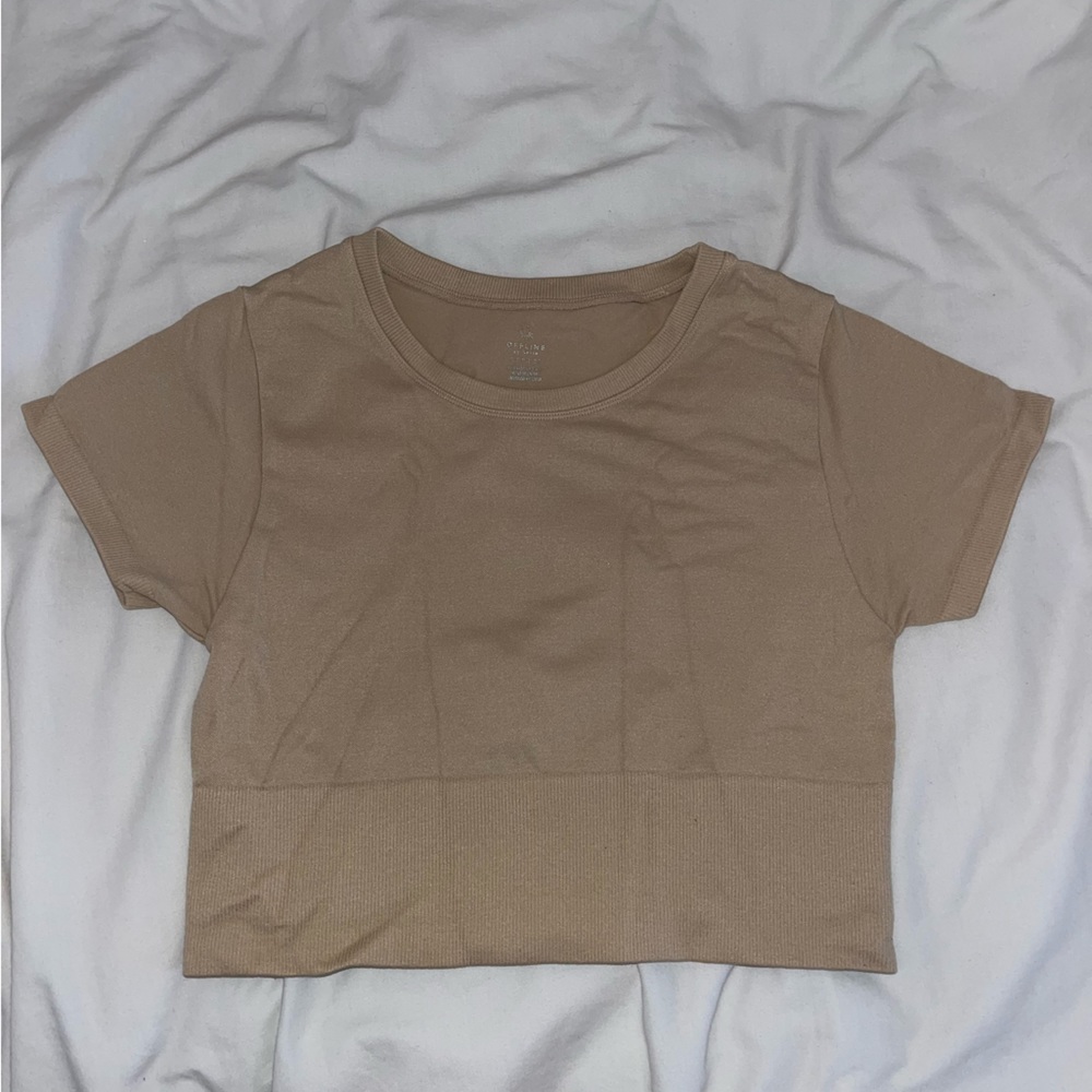 OFFLINE Aerie Seamless Cropped T-Shirt